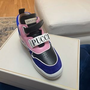 Emilio Pucci sneakers.